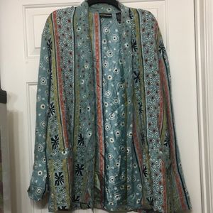 Diana Gilman 100% silk kimono